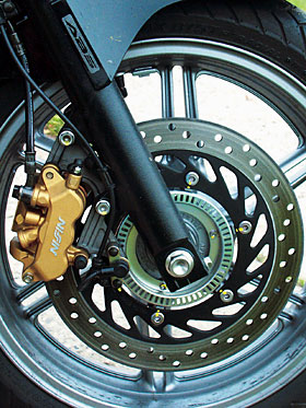 Bremsscheibe mit ABS-Sensor