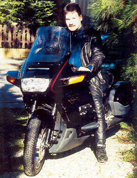 Helmut mit seiner Pan.