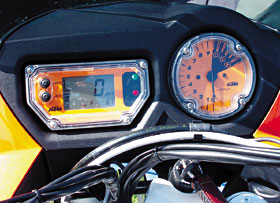 KTM 950 Adventure S Cockpit