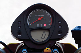 Kawasaki ER-6n Cockpit