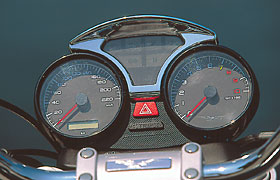 Nevada Classic 750 i.e. Cockpit