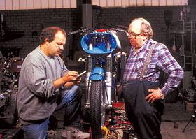 Winni und Friedel (rechts)