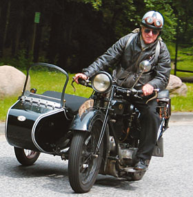 NSU 501 T Gespann (Bj. 1928)