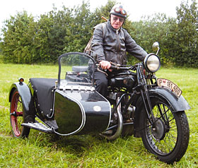 NSU 501 T Gespann (Bj. 1928)