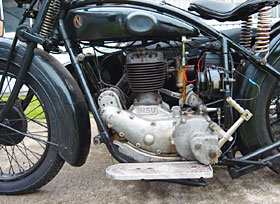 NSU 501 T Gespann (Bj. 1928)