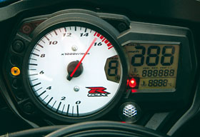 Suzuki GSX-R 750 (Mod. 2006) Cockpit