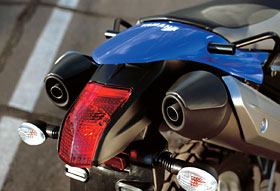 Yamaha XT 660 R Heck