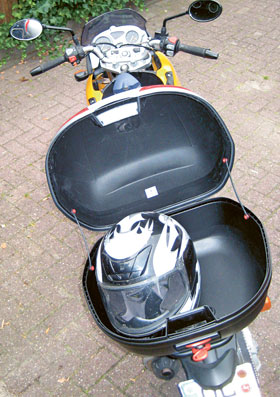 Kappa Topcase K35 & FiveStars Träger