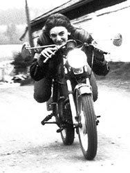 Andi auf Kreidler Florett