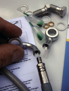 Modulare Bremsleitung von Spiegler