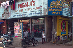 Motorrad-Fachgeschäft