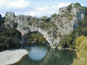 Pont d'Arc an der Ardeche