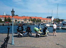 Der Hafen in Nyborg
