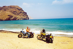 Am Strand von Las Negras