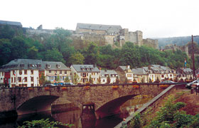 Festung Chateau Fort über Bouillon