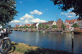 Der alte Lübecker Salzhafen