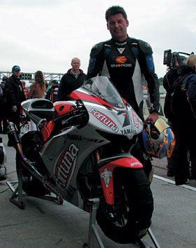 Michael Galinski + Carlos Checas 2003er Yamaha