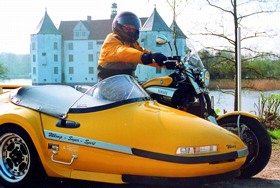 Yamaha V-Max mit Sauer Sonnenwind