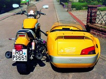 Yamaha V-Max mit Sauer Sonnenwind