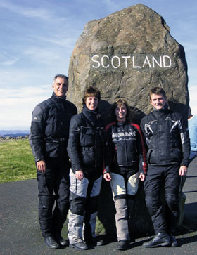 Schottland und die Orkneys mit Motorrädern