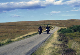 Schottland und die Orkneys mit Motorrädern