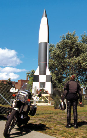 Usedom mit Motorrädern