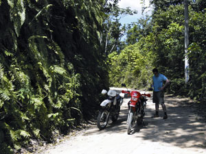Dominikanische Republik auf Motorrädern