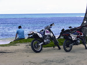 Dominikanische Republik auf Motorrädern