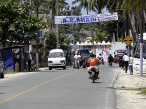 Dominikanische Republik auf Motorrädern