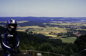 Blick vom Hohen Meißner  