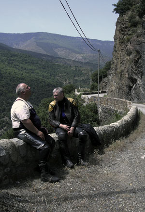 Rast in den Pyrenäen