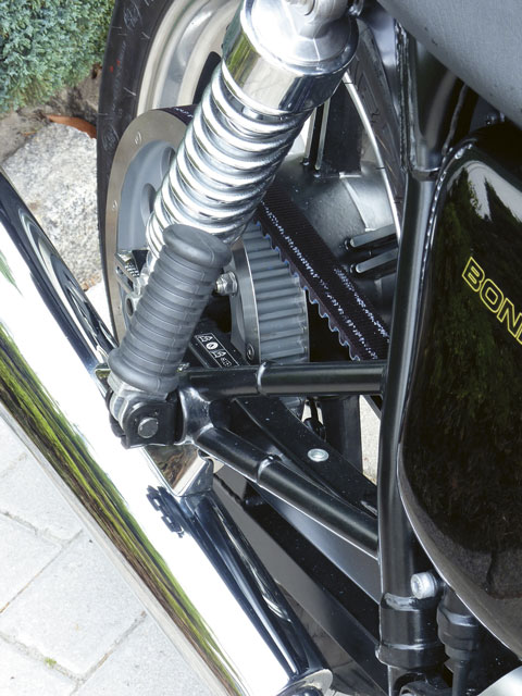 Triumph Bonneville SE Modell 2010 mit Zahnriemen