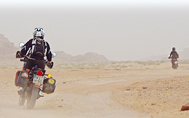 Allgäu - Orient Rallye mit den Motorbienen