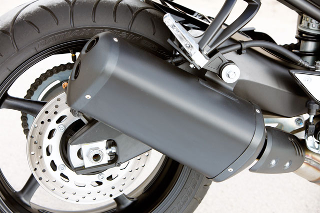 Yamaha Fazer 8 Modell 2011 Auspuff