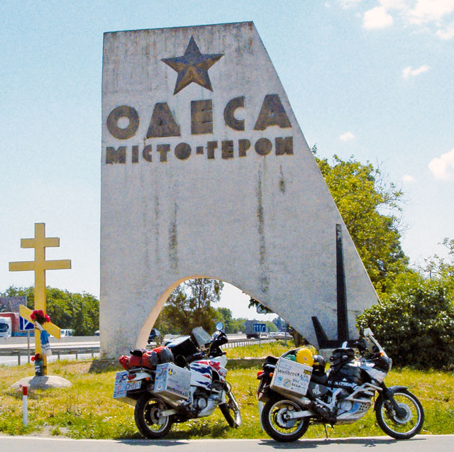 Motorradreise ins Donaudelta / Schwarzmeer