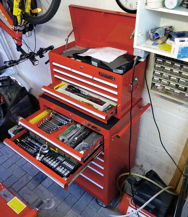 Werkstattwagen erleichtern die Arbeit