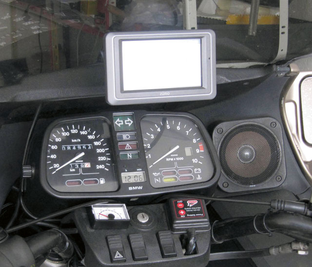 Garmin nüvi an BMW K 100