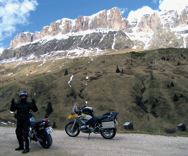 Motorradreise Trentoscaniano - Pordoi-Pass