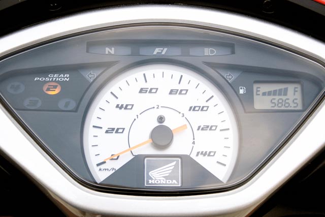 Honda Innova 125 Cockpit
