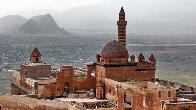 Motorradreise_Indien Ishak-Pascha Palast