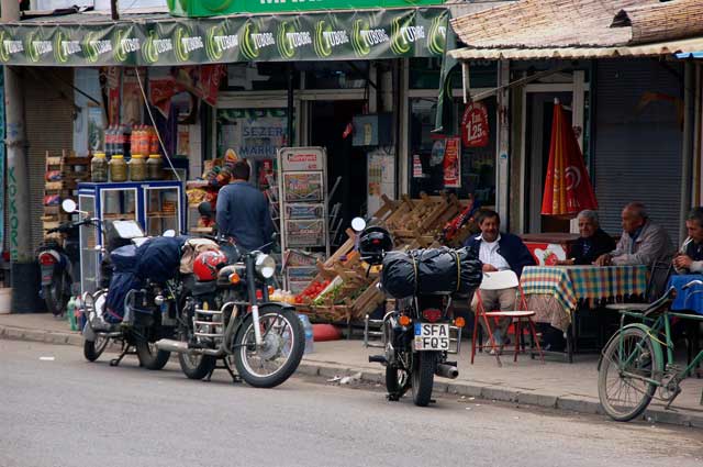 Motorradreise_Indien Teepause