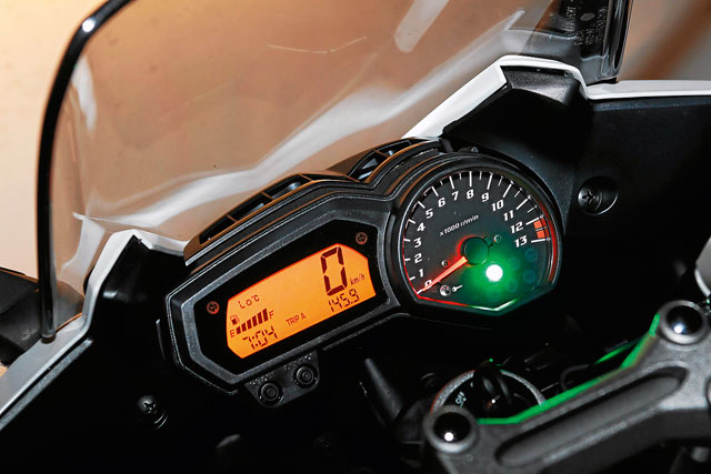 Yamaha FZ1 Fazer Modell 2010 Cockpit