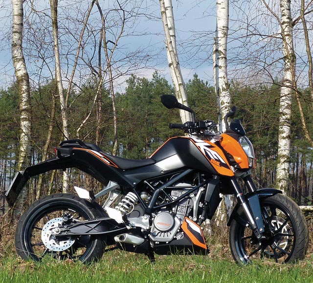 KTM 125 Duke Modell 2011