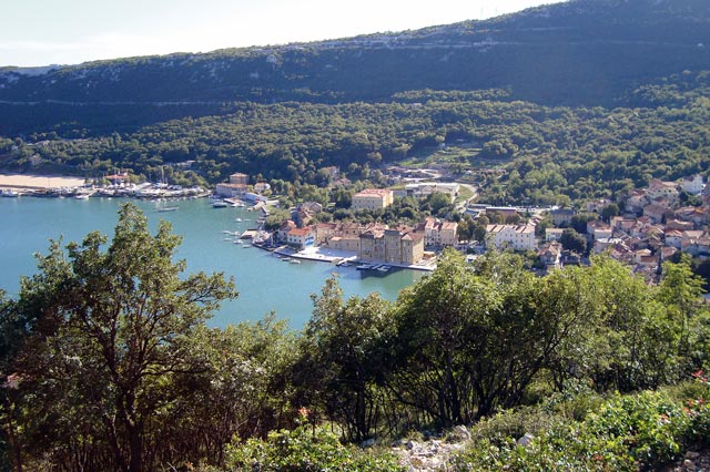 Motorradreise Kroatien - Bucht bei Rijeka