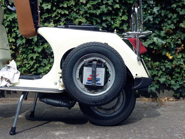 LML Star Deluxe 125  Reserverad