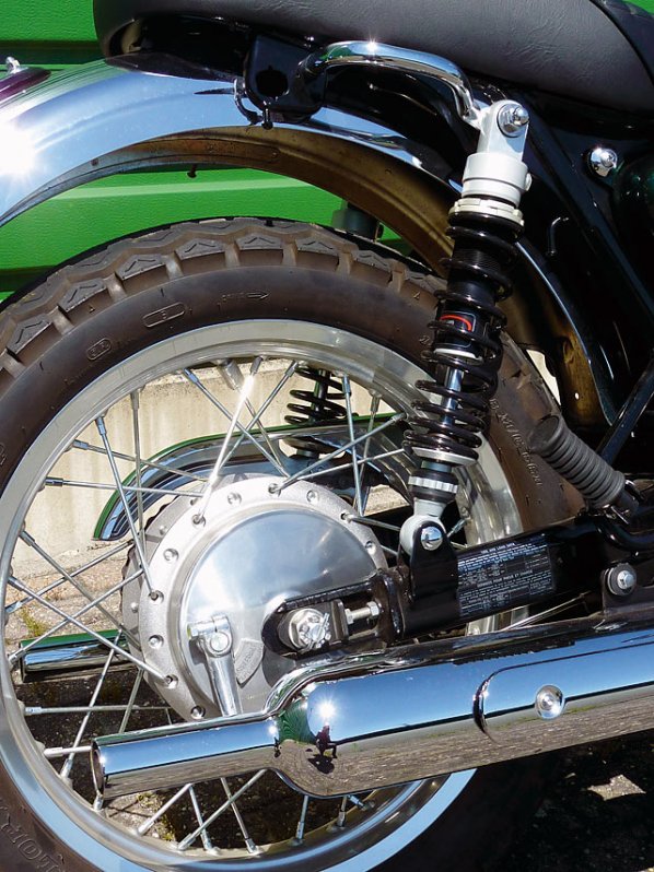 Kawasaki W 800 Trommelbremse