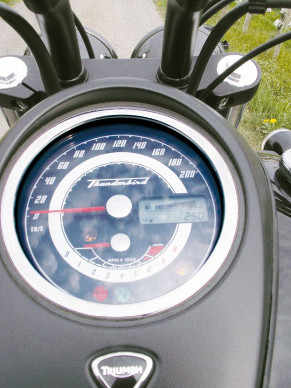 Triumph Thunderbird Storm Cockpit