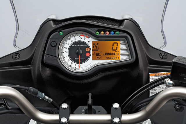 Suzuki DL 650 V-Strom Cockpit