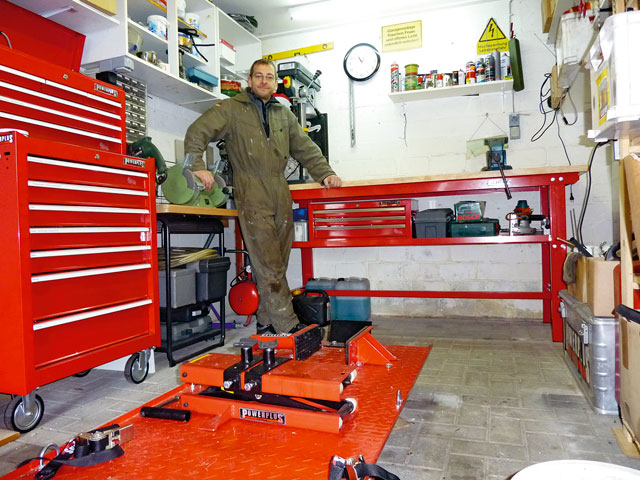Powerplustools Werkbank, Werkstattwagen, Hebebühne