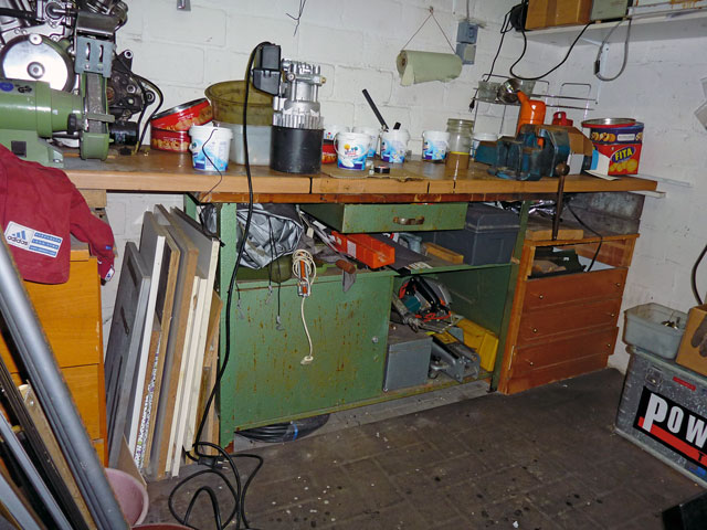 Die alte Werkbank